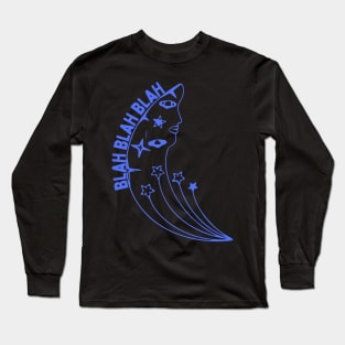 Blah Blah Blah Laufey Long Sleeve T-Shirt